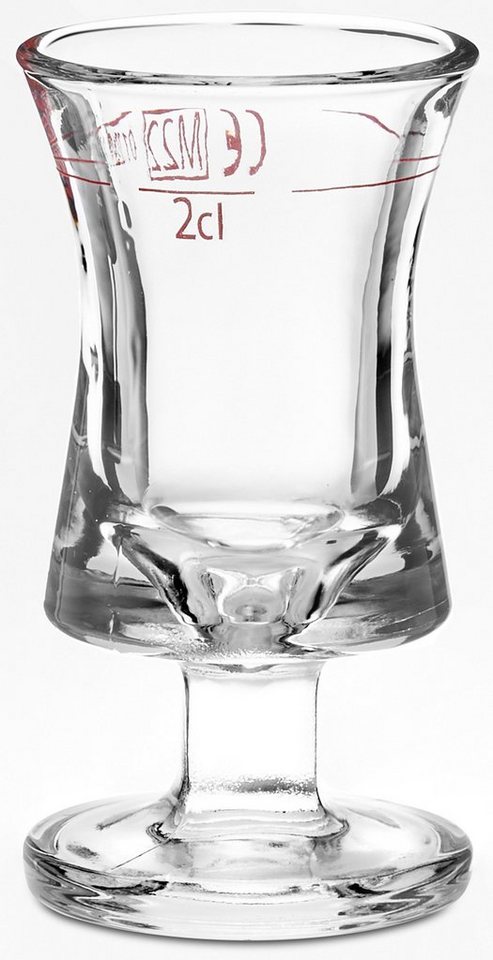 van Well Schnapsglas Rittmeister Rotring, 12-tlg., Glas, 0,2 L, geeicht, Spülmaschinengeeignet, Gastronomiequalität, 12-tlg. – Bild 2 von 2