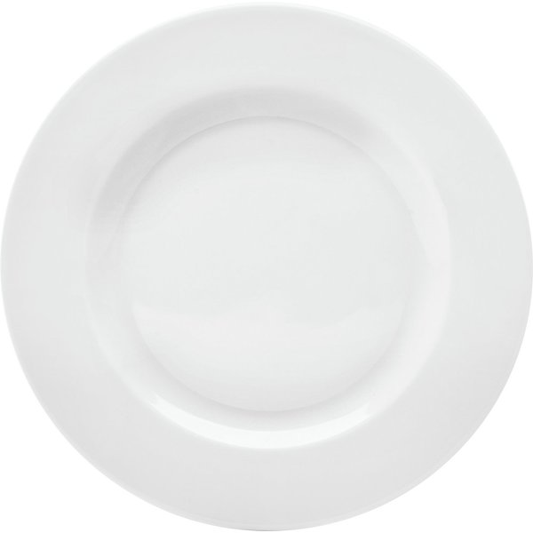 van Well Speiseteller Teller Set, Gourmet, (6 St), spülmaschinenfest und mikrowellengeeignet, Porzellan, Ø 27 cm