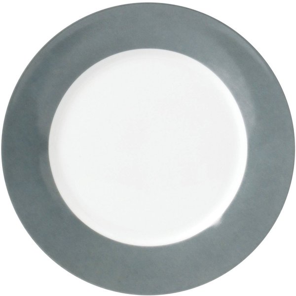 van Well Speiseteller Teller Set, Vario, (6 St), Porzellan, spülmaschinen- und mikrowellengeeignet, Ø 26,5 cm