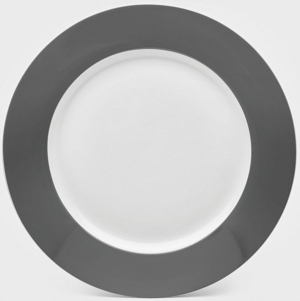 van Well Speiseteller Teller Set, Vario, (6 St), Porzellan, spülmaschinen- und mikrowellengeeignet, Ø 26,5 cm – Bild 2 von 4