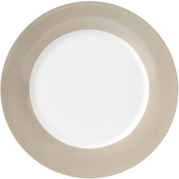 van Well Speiseteller Teller Set, Vario, (6 St), Porzellan, spülmaschinen- und mikrowellengeeignet, Ø 26,5 cm