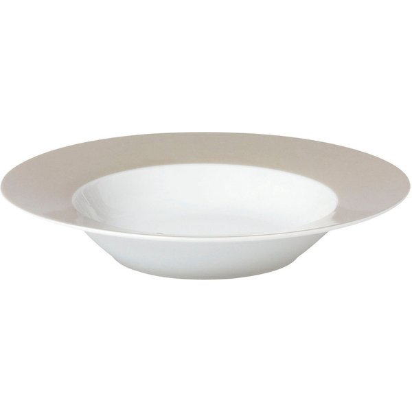 van Well Suppenteller Teller Set, Vario, (6 St), Porzellan, spülmaschinen- und mikrowellengeeignet, Ø 21,5 cm