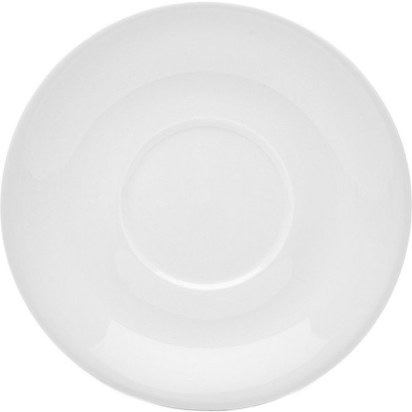 van Well Untertasse Teller Set, Trend, (6 St), Porzellan, spülmaschinenfest und mikrowellengeeignet, Ø 17 cm