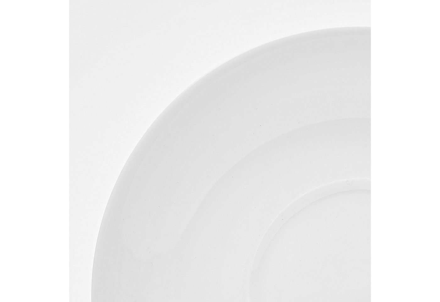 van Well Untertasse Teller Set, Trend, (6 St), Porzellan, spülmaschinenfest und mikrowellengeeignet, Ø 17 cm – Bild 2 von 2