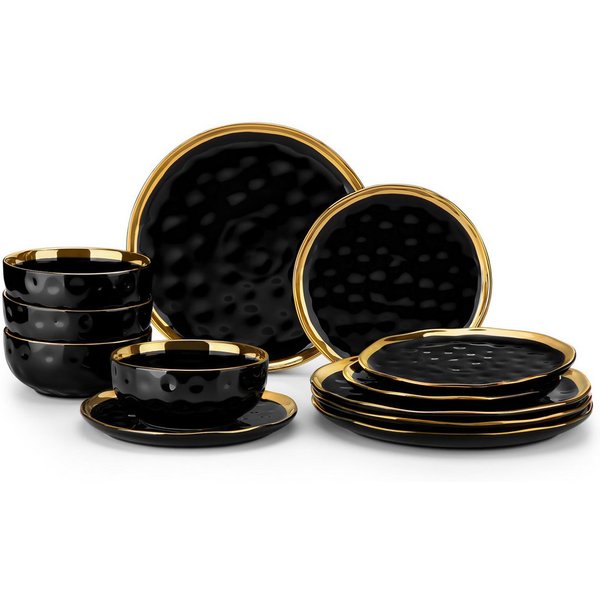 vancasso Geschirr-Set SWEET, Tafelservice für 4/6, Porzellan (12-tlg), 4 Personen, Porzellan