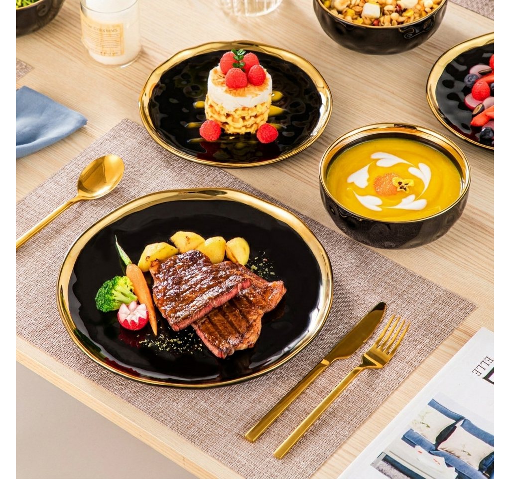 vancasso Geschirr-Set SWEET, Tafelservice für 4/6, Porzellan (12-tlg), 4 Personen, Porzellan – Bild 3 von 5