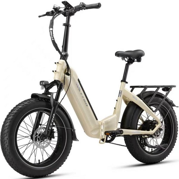 Vankel E-Bike Klapprad 20x4 Zoll, 70Nm, 860Wh, 140km, Drehmomentsensor, max. 150kg, 7 Gang SHIMANO, Kettenschaltung, Heckmotor, 870 Wh, (klappbar, LCD-Farbdispl