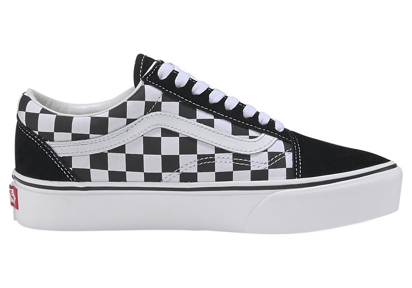 Vans Old Skool Platform Plateausneaker aus textilem Canvas-Material – Bild 3 von 5