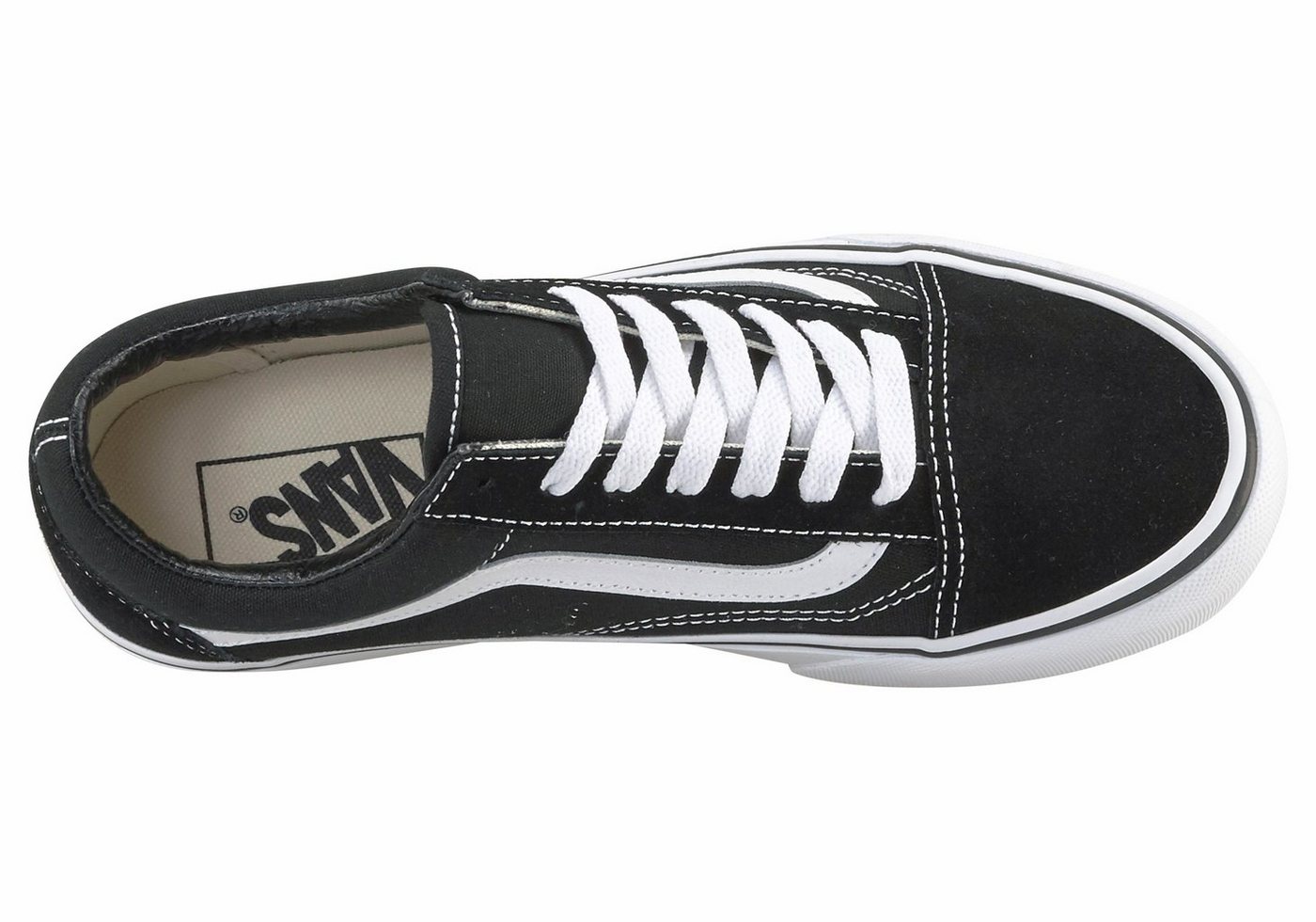 Vans Old Skool Platform Plateausneaker aus textilem Canvas-Material – Bild 3 von 5