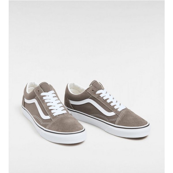 Vans Old Skool Sneaker mit kontrastfarbenem Logo an der Ferse