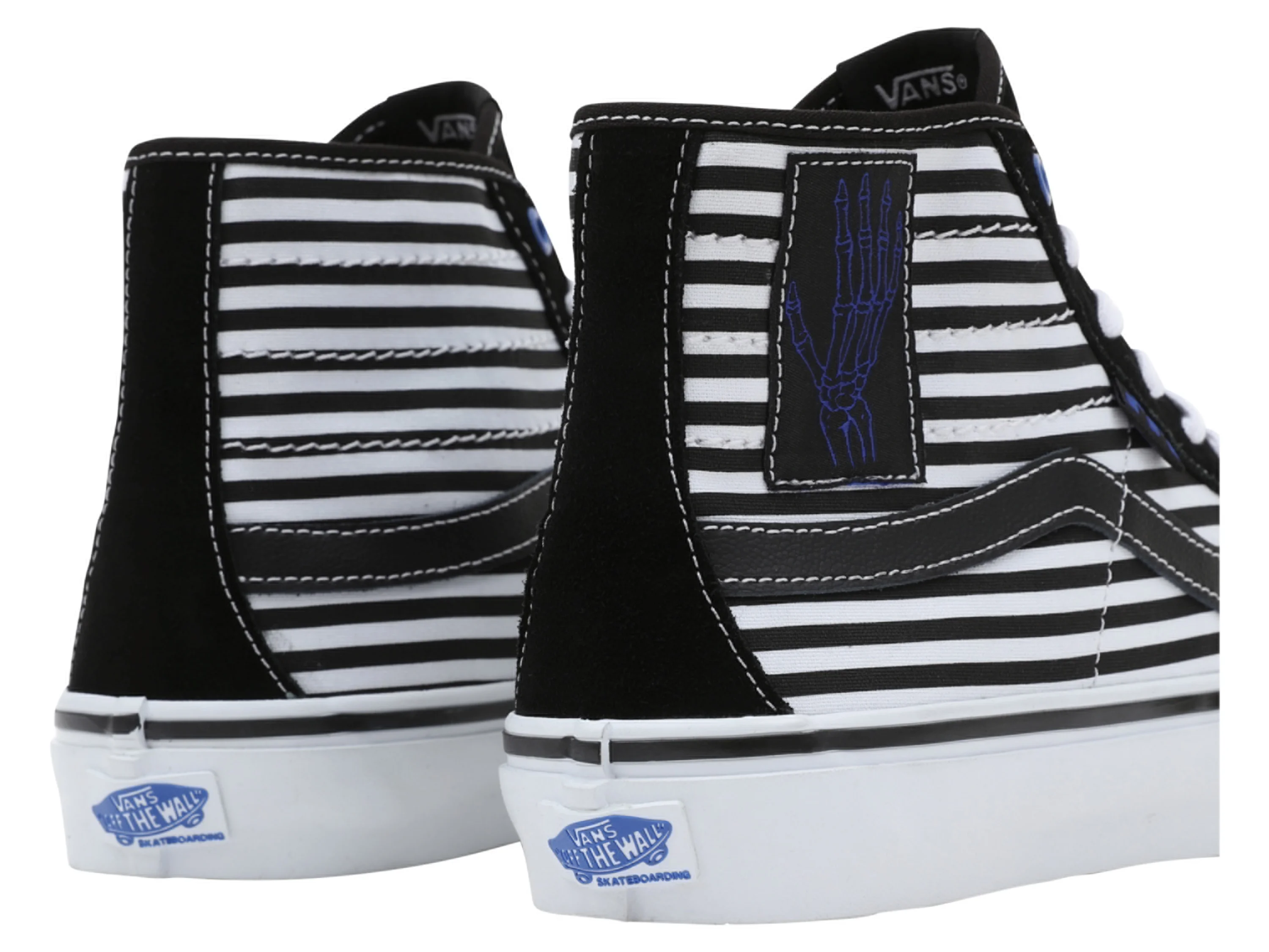 VANS Sneaker (Streifen/schwarz/weiß, 42,5) – Bild 4 von 4