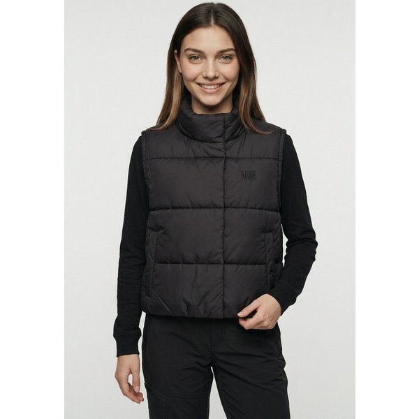 Vans Steppweste MTE Hillgate Cropped Vest ärmelloses Design, für Erwachsene, Cropped Schnitt, aus Polyester