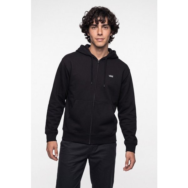 Vans Sweatjacke LEFT CHEST FULL ZIP mit durchgehendem Reißverschluss, sportlicher Stil, pflegeleicht