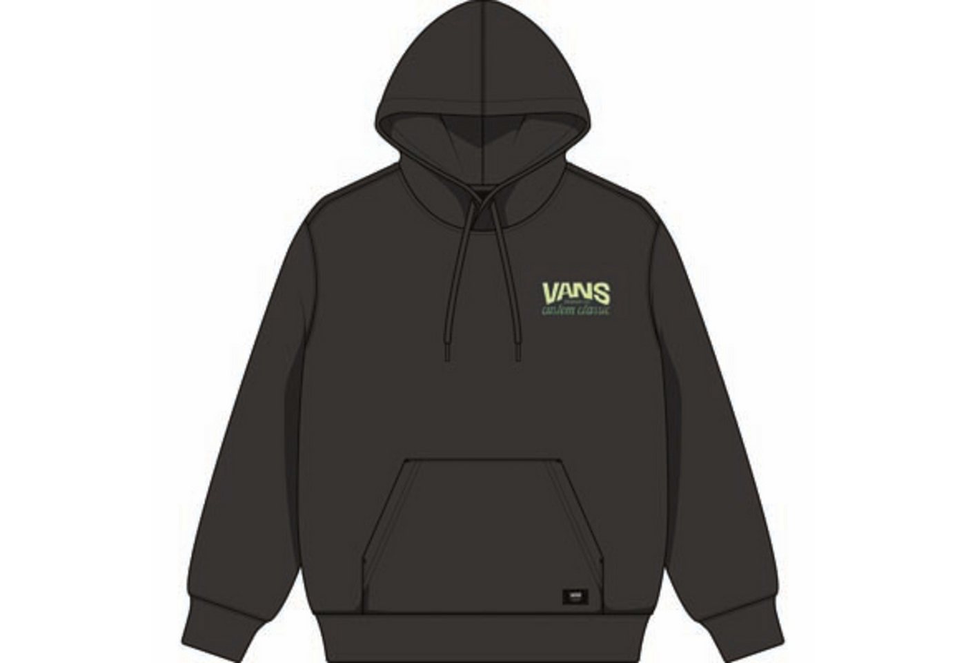 Vans Sweatshirt SHOP FRONT PULLOVER mit gerippten Details, aus mittelschwerem French Terry – Bild 2 von 3