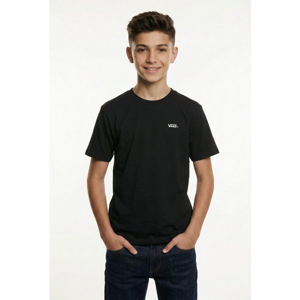 Vans T-Shirt LEFT CHEST SS TEE Kurzarmdesign, mit Rundhalsausschnitt, aus Baumwolle, normale Länge