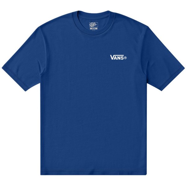 Vans T-Shirt LEFT CHEST SS TEE Kurzarmdesign, mit Rundhalsausschnitt, aus Baumwolle, normale Länge