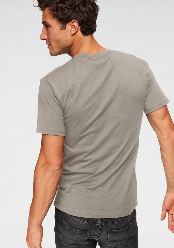 Vans T-Shirt MNLEFTCHESTLOGOTEE mit Halbarm, aus Baumwolle – Bild 2 von 4