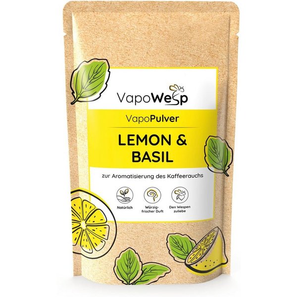 VapoWesp Wespennestattrappe, VapoPulver verschiedene Sorten je 100g, Aromatischer Duft für die VapoWesp Räucherbox