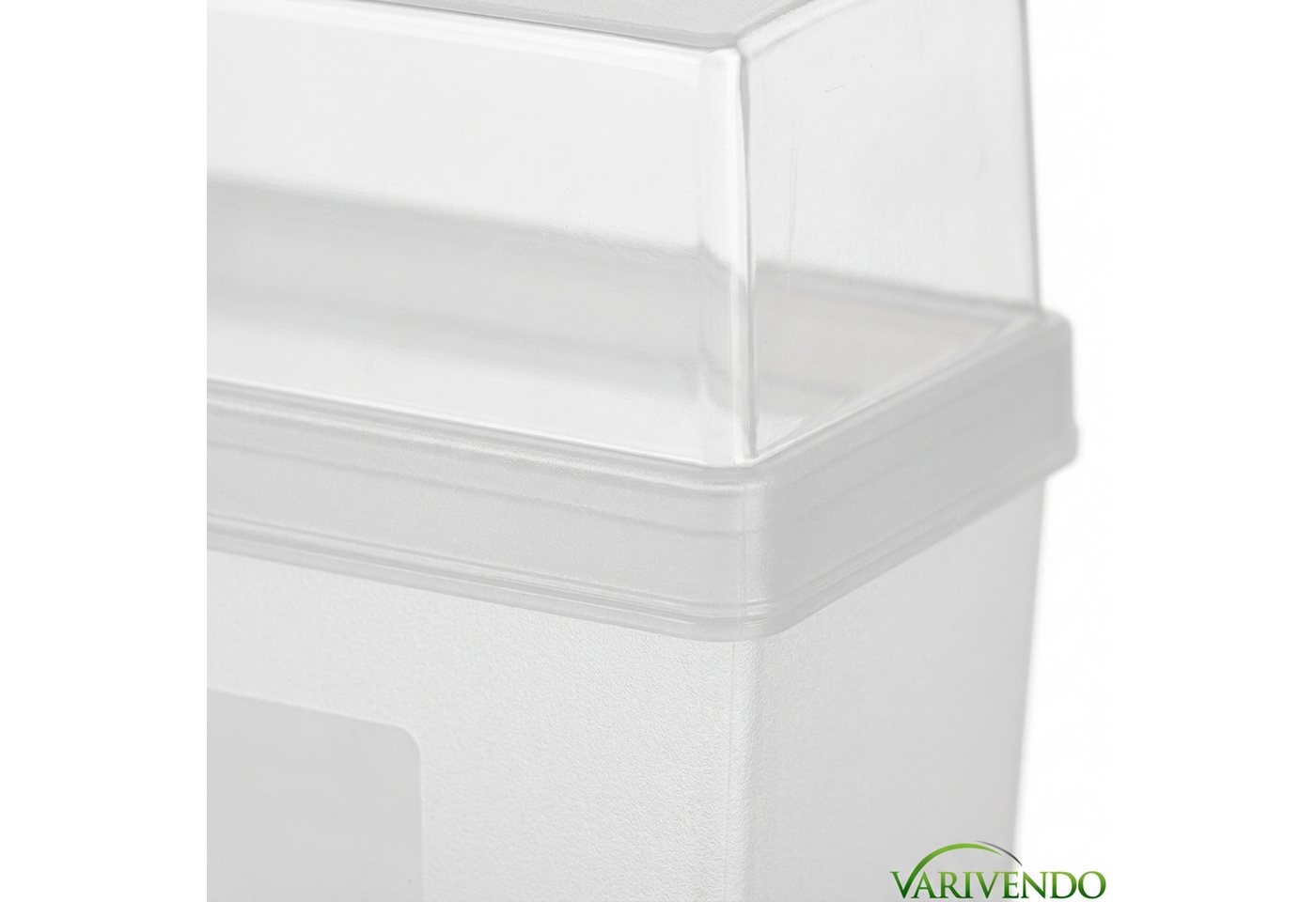 varivendo Brotkasten Knäckebrot-Box, Kunststoff, (Stück, 1-tlg., Knäckebrotbox), Knäckebrot Brotdose Aufbewahrungsbox – Bild 5 von 5