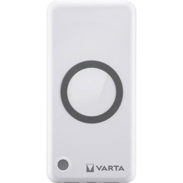 VARTA 57913 Powerbank 10000 mAh Qi Wireless Charging, QC 3.0, USB PD LiPo Powerbank