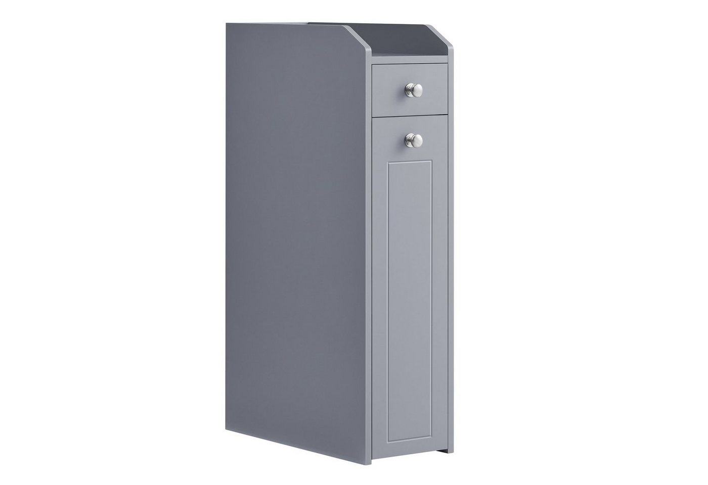 VASAGLE Badkommode Badezimmerschrank Badschrank mit Schubladen, klein, schmal, für Toilettenpapier, stehend, kleiner Schrank – Bild 2 von 5