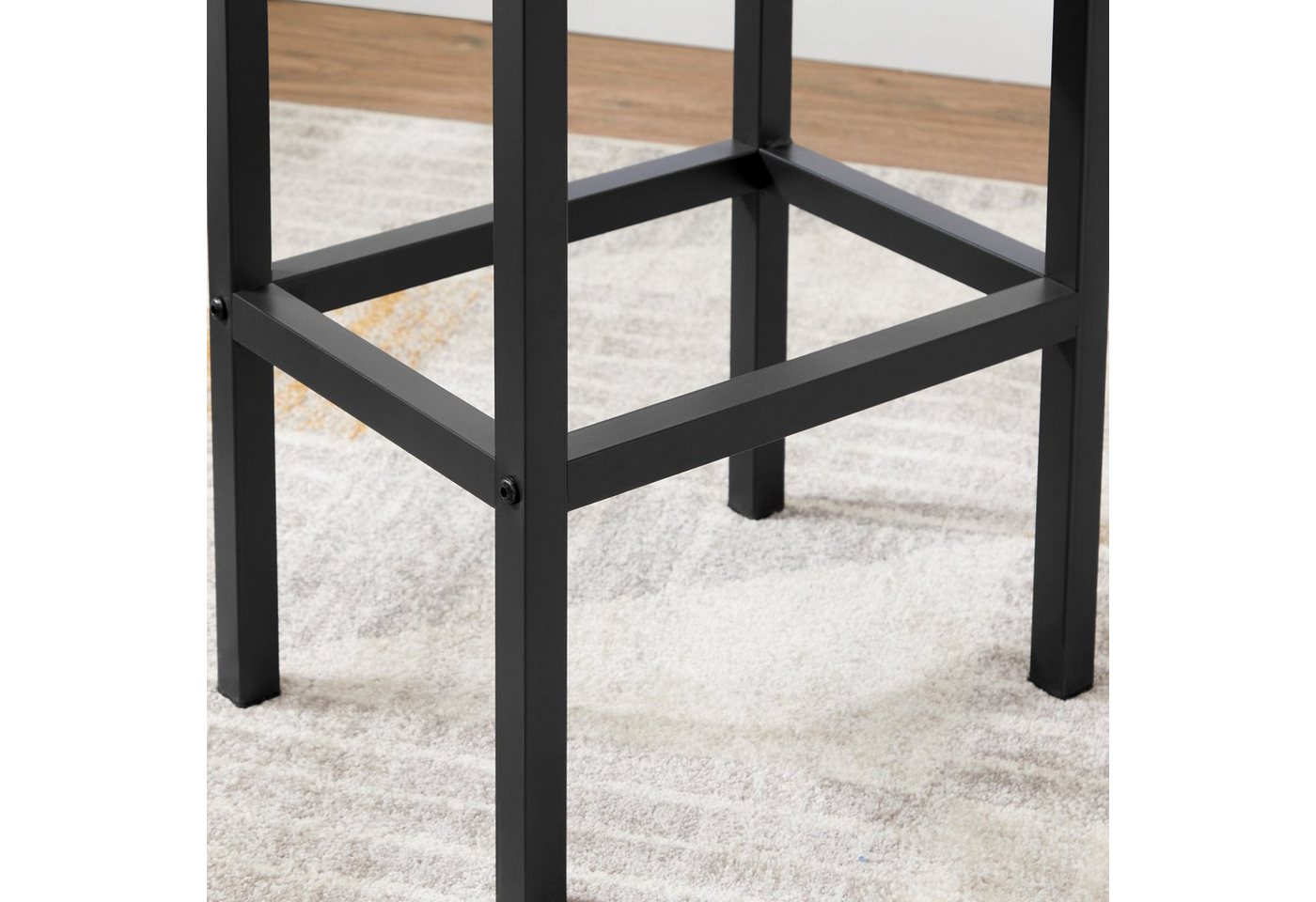 VASAGLE Barhocker 4er Set Barstuhl (Set, 4 St., 4er), für Küche, Wohnzimmer, Industrie-Design, Küchenstühle – Bild 5 von 5