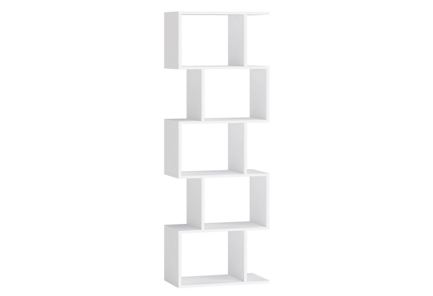 VASAGLE Bücherregal Standregal mit 5 Ebenen, 24 x 40 x 159 cm, Wohnzimmer Schlafzimmer, freistehend, modern, Regal – Bild 2 von 5