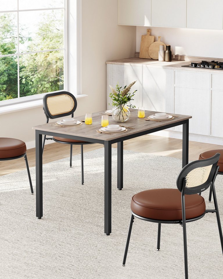 VASAGLE Esstisch Esszimmerstuhl, Küchenstuhl, 2er/4er/6er Set, bis 120 kg belastbar – Bild 2 von 5