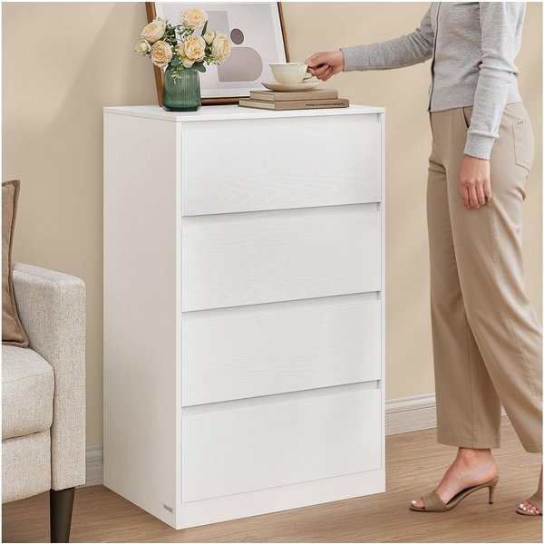VASAGLE Kommode mit 3 / 4 / 5 Schubladen, Komodenschrank, Schubladenschrank, 60,2 x 40,4 x 97,4 cm, für Schlafzimmer, Schubladenschrank