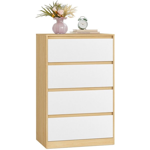 VASAGLE Kommode mit 3 / 4 / 5 Schubladen, Komodenschrank, Schubladenschrank, 60,2 x 40,4 x 97,4 cm, für Schlafzimmer, Schubladenschrank