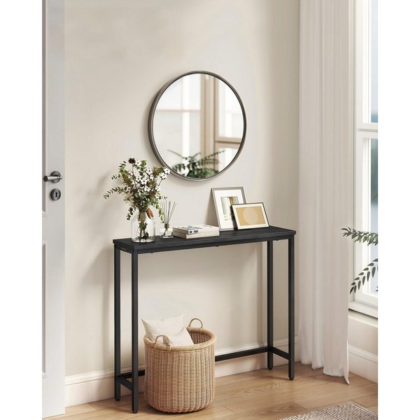VASAGLE Konsolentisch Flurtisch, einteilige Tischplatte, einfache Montage,schmaler Sofatisch, 20 x 80 x 81,2 cm, für Flur, Schlafzimmer, einfache Montage