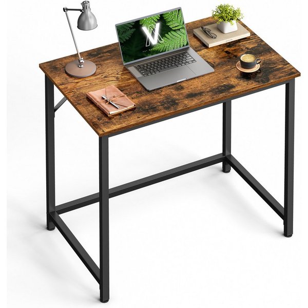 VASAGLE Schreibtisch Tisch Computertisch, 80 x 50 x 76 cm, für Arbeitszimmer, Schlafzimmer, Bürotisch