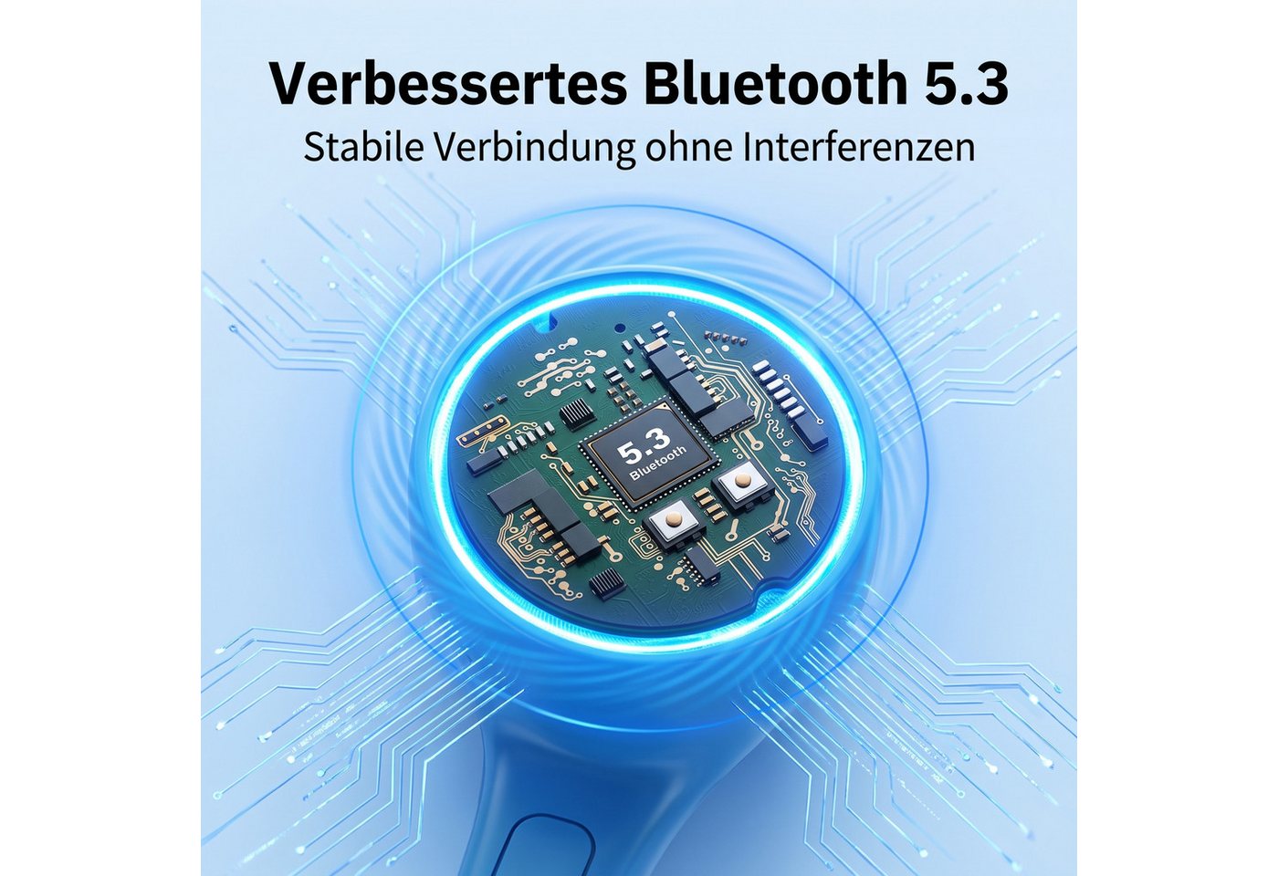 Vashoy X12 knochenschall kopfhörer bluetooth Kinder-Kopfhörer (6 Std. Laufzeit, Lautstärkebegrenzung 85 dB, Bluetooth, IPX5 wasserdicht,Ideal als Geschenk für K – Bild 5 von 5