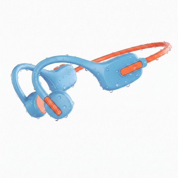 Vashoy X12 knochenschall kopfhörer bluetooth Kinder-Kopfhörer (6 Std. Laufzeit, Lautstärkebegrenzung 85 dB,MP3-Modus mit 8 GB Speicher, Bluetooth, IPX5 wasserdi