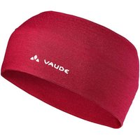 VAUDE Cassons Merino Stirnband, Größe ONE SIZE in Rot