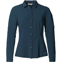 VAUDE Damen Bluse Wo Farley Stretch Shirt, Größe 34 in Blau