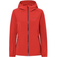 VAUDE Damen Funktionsjacke Wo Elope Wind Jacket, Größe 34 in Rot