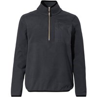 VAUDE Damen Pullover Wo Rosemoor Fleece Halfzip, Größe 42 in Schwarz
