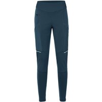 VAUDE Damen Tight Wo Larice Tights, Größe 40 in Blau