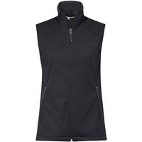 VAUDE Damen Weste Wo Everhike Softshell Vest, Größe 46 in Schwarz