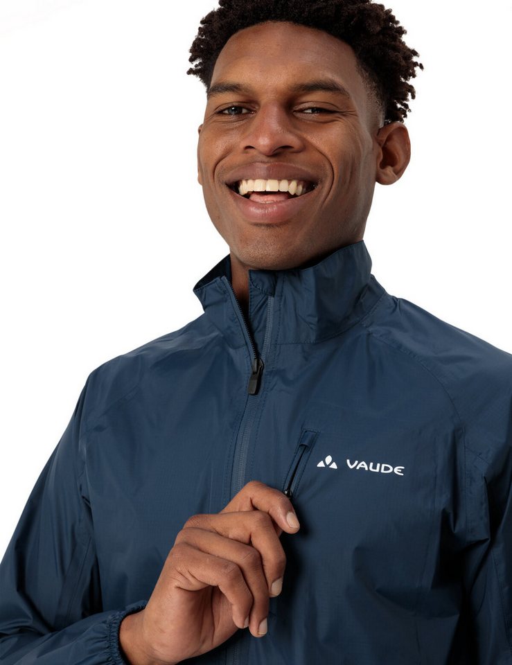 VAUDE Herren Funktionsjacke Drop Jacket III, Größe M in Blau – Bild 3 von 5