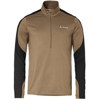 VAUDE Herren Livigno Halfzip II, Größe S in Braun