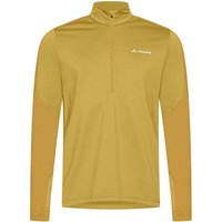 VAUDE Herren Livigno Halfzip II, Größe M in Gelb