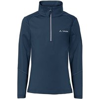 VAUDE Kinder Livigno Halfzip, Größe 134 in Blau