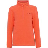 VAUDE Kinder Pullover Kids Pulex Halfzip, Größe 98 in Orange
