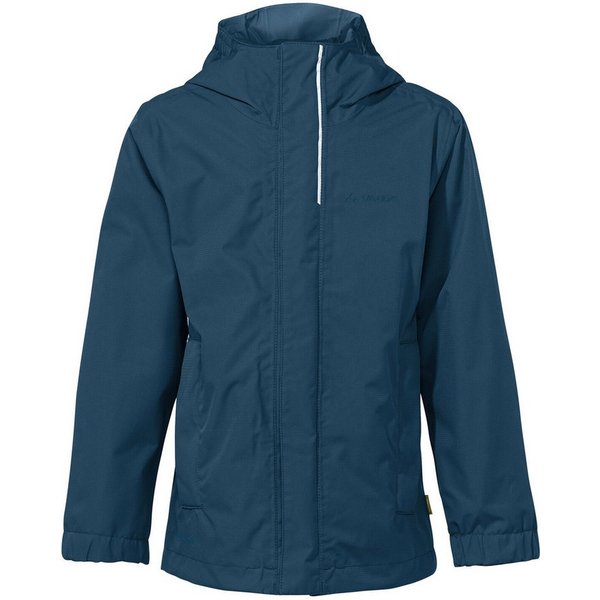 VAUDE Regenjacke Kids Escape Light Jacket IV mit Kapuze, mit Eingrifftaschen, mit reflektierenden Details