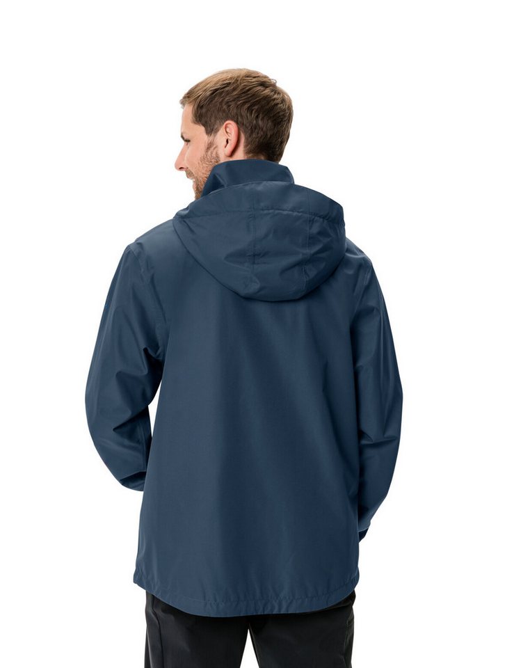VAUDE Regenjacke Men's Escape Light Jacket mit zwei Reißverschlusstaschen, atmungsaktiv, schnell trocknend – Bild 2 von 5