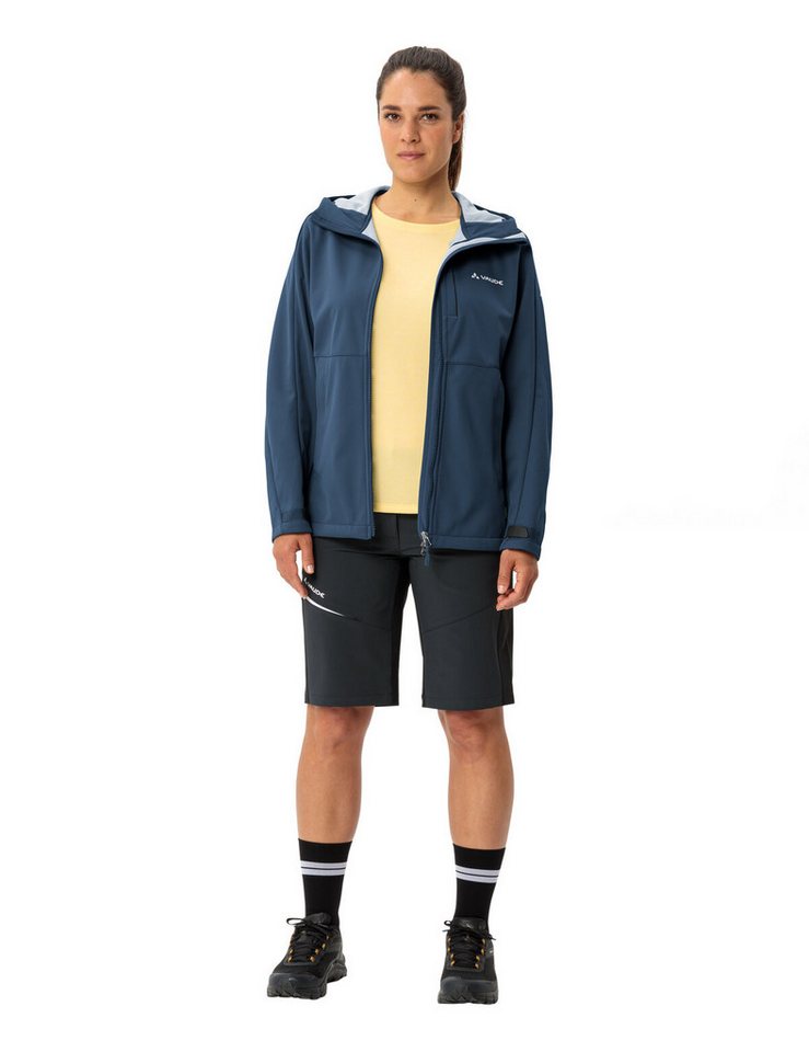 VAUDE Softshelljacke Women's All Year Elope Softshell Jacket II mit Reißverschluss, normale Länge, aus Polyester – Bild 5 von 5