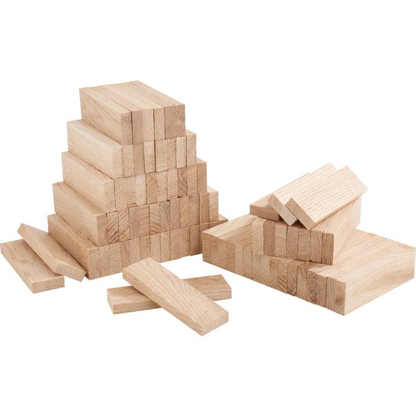 VBS Dekoobjekt Bastelklötzchen Mini, 78 Stück, 22 x 8 x 80 mm