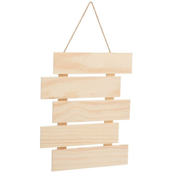 VBS Hinweisschild Schild mit Hängebändchen Wegweiser, 40 cm x 32 cm